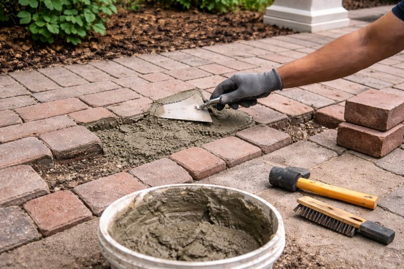 Brick Flatwork Repair in Flowery Branch, GA
