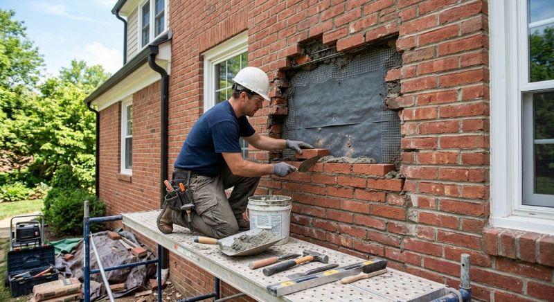 Brick Flatwork Repair in Gainesville, GA