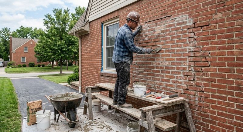 Brick Masonry Repair in Buford, GA
