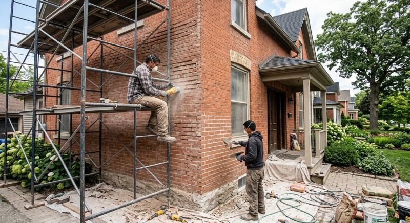 Brick Restoration in Hall County, GA