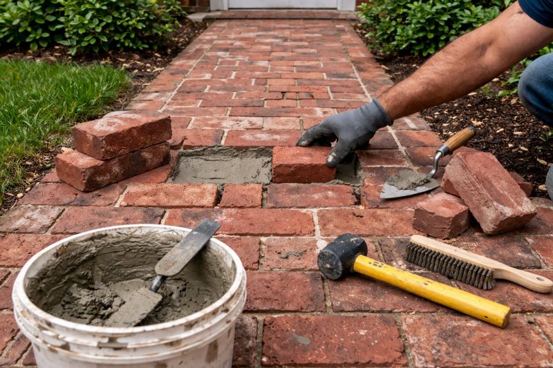 Brick Stoop Repair in Gainesville, GA