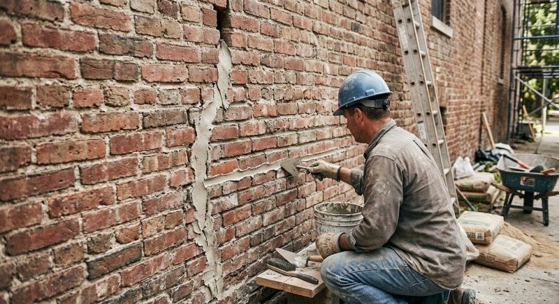 Brick Wall Repair in Braselton, GA