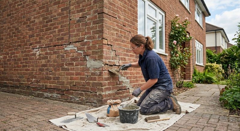 Brick Wall Repair in Cornelia, GA
