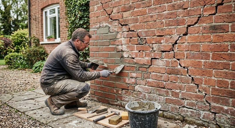 Brick Wall Repair in Cornelia, GA