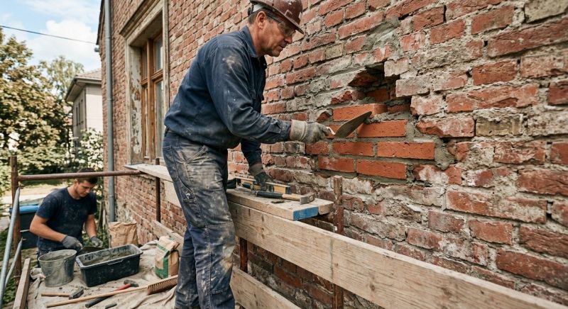 Brick Wall Repair in Demorest, GA