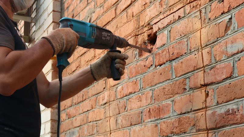 Brick Wall Repair in Jackson County, GA