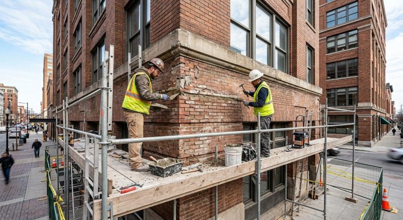 Commercial Masonry Repair in Commerce, GA