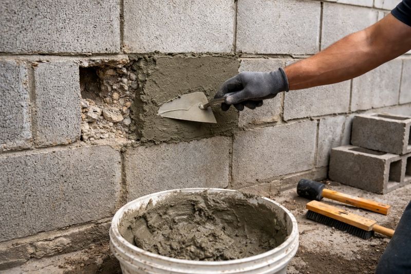 Concrete Block Repair in Braselton, GA