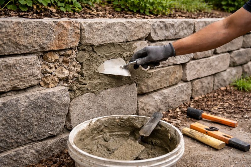 Retaining Wall Repair in Auburn, GA