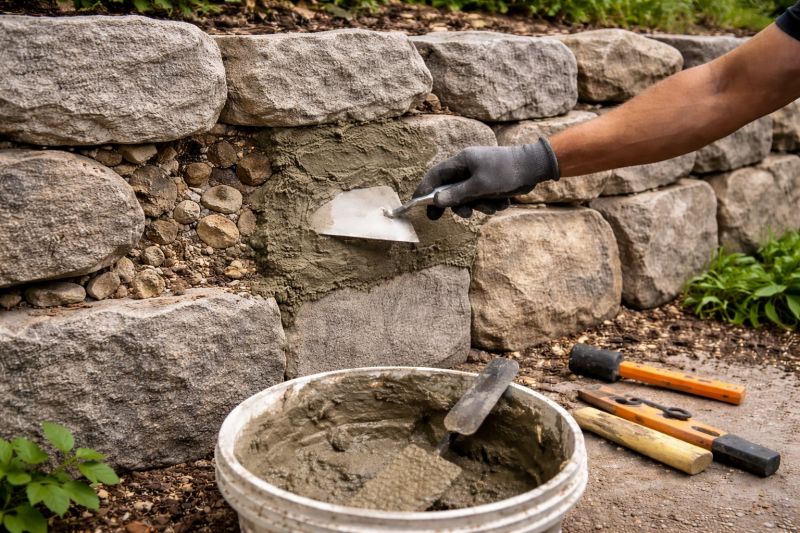 Retaining Wall Repair in Commerce, GA