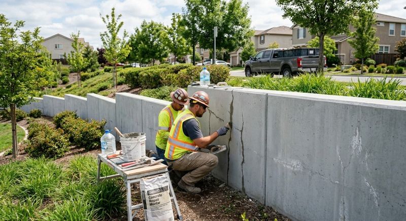 Retaining Wall Repair in Hoschton, GA
