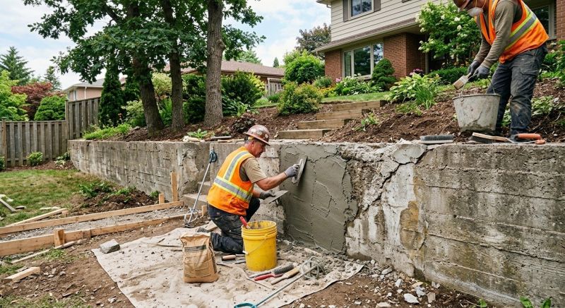 Retaining Wall Repair in Gainesville, GA