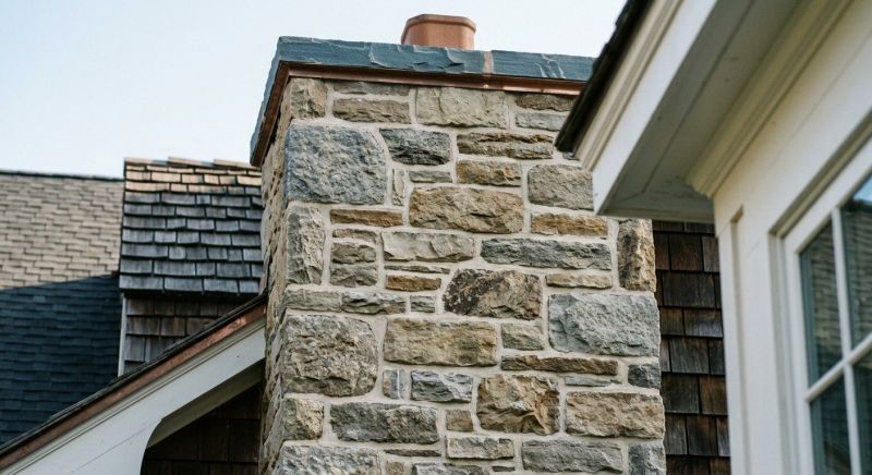 Stone Chimney Installation in Commerce, GA