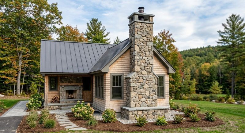 Stone Chimney Installation in Cumming, GA