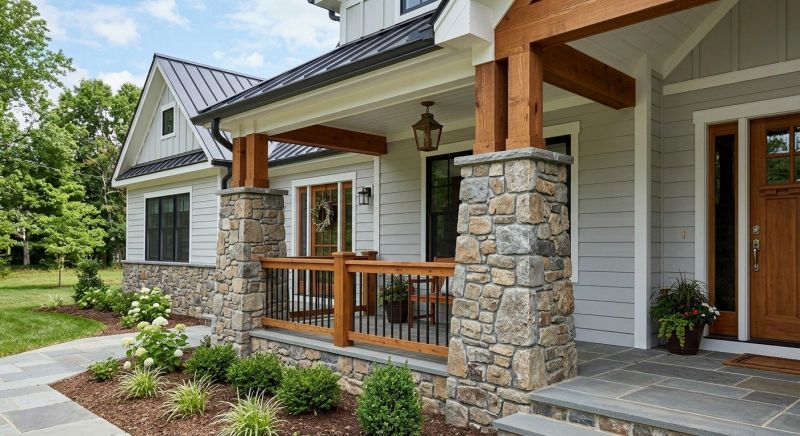 Stone Chimney Installation in Cumming, GA