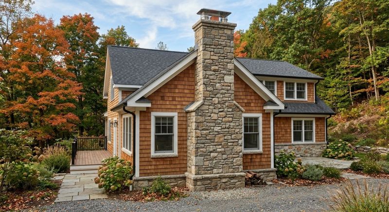 Stone Chimney Installation in Gainesville, GA
