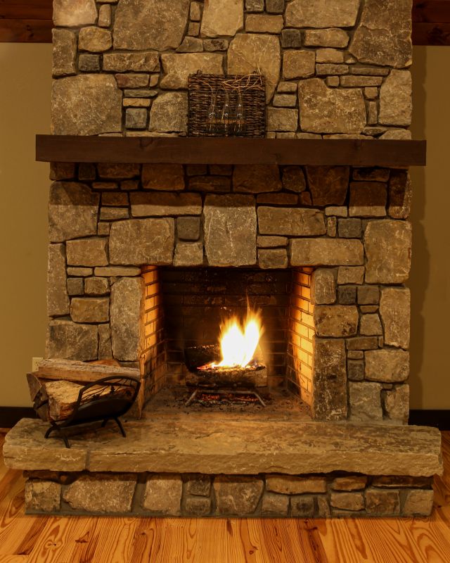 Stone Chimney Installation in Lula, GA
