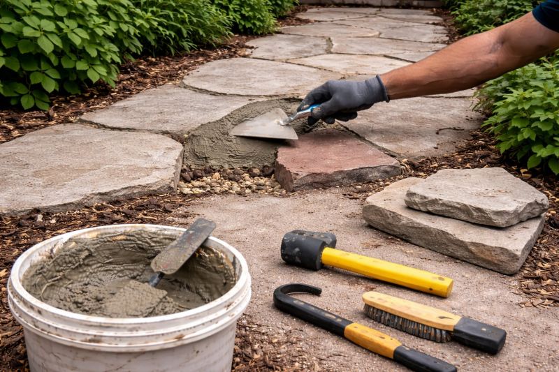 Stone Masonry Repair in Flowery Branch, GA