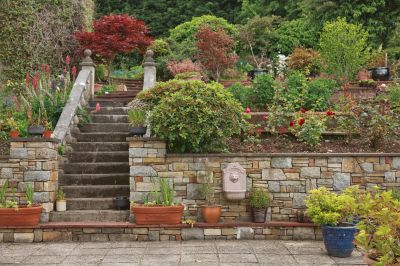 Stone Wall Repair in Suwanee, GA