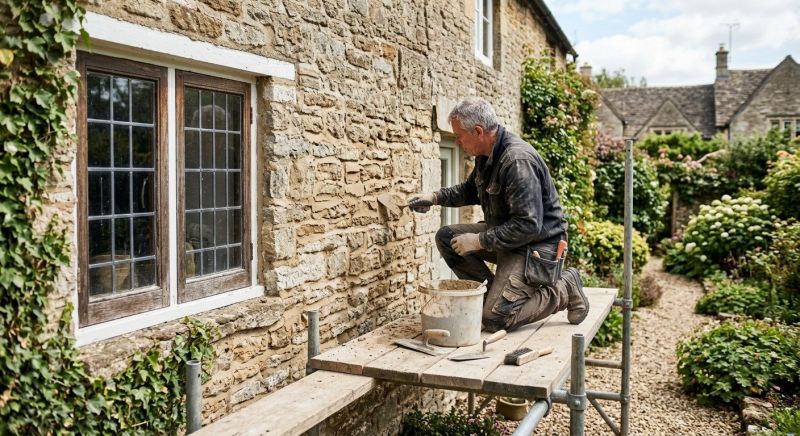 Stonework Repair in Flowery Branch, GA