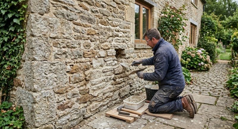 Stonework Repair in Lula, GA